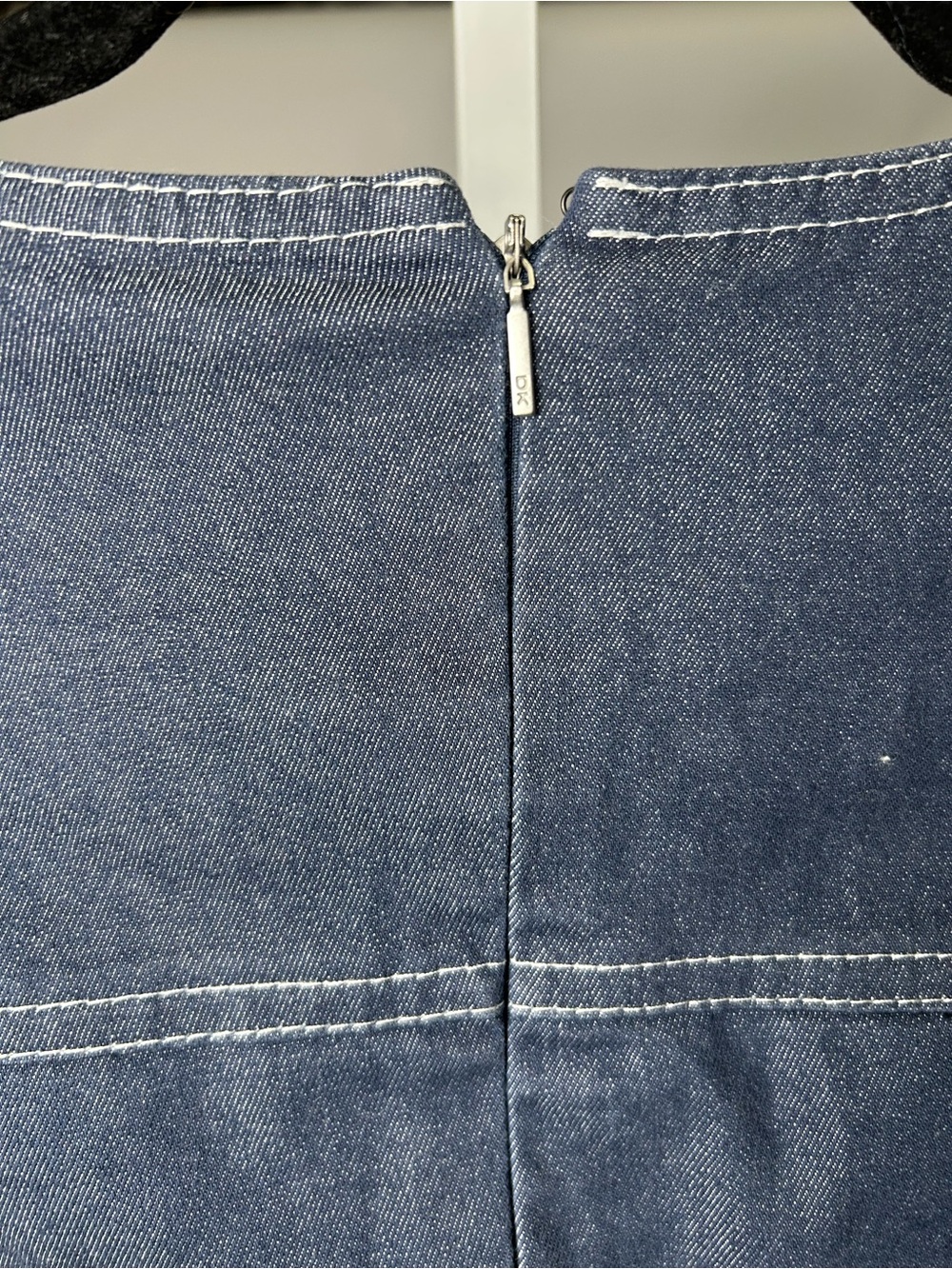 Donna Karan Blue Denim Dress - Picture 8 of 8